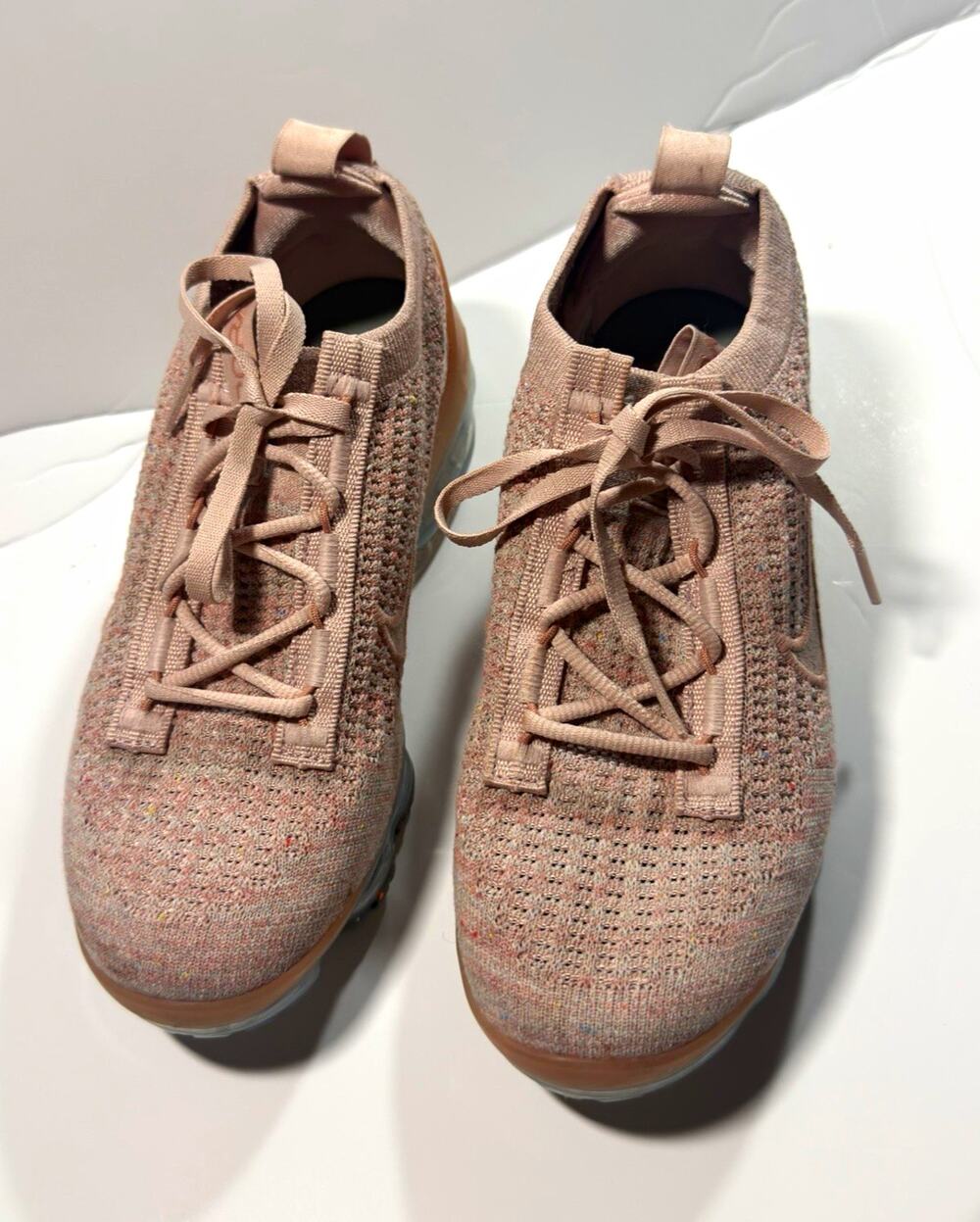 Nike Air VaporMax 2021 Flyknit Pink Oxford Women;s 6.5